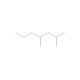 2,4-Dimethylheptane 的分子结构, CAS编号: 2213-23-2 2,4-Dimethylheptane (CAS 2213-23-2) - chemical structure image