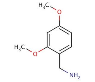 2,4-Dimethyloxybenzylamine (CAS 20781-20-8) - chemical structure image