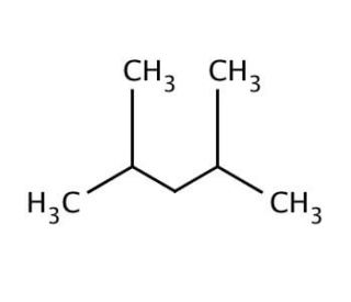 2,4-Dimethylpentane (CAS 108-08-7) - chemical structure image