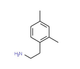 2,4-Dimethylphenethylamine (CAS 76935-60-9) - chemical structure image