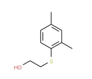 2,4-Dimethylphenylthioethanol (CAS 685892-25-5) - chemical structure image