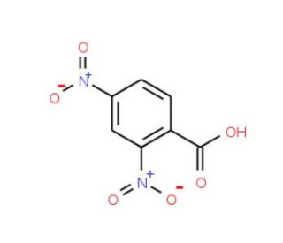 2,4-Dinitrobenzoic acid (CAS 610-30-0) - chemical structure image