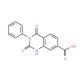 2,4-dioxo-3-phenyl-1,2,3,4-tetrahydroquinazoline-7-carboxylic acid - chemical structure image