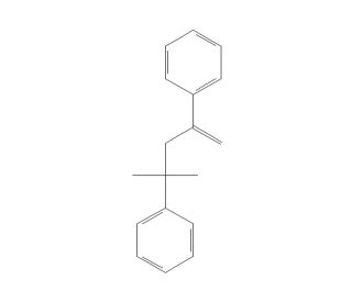 2,4-Diphenyl-4-methyl-1-pentene (CAS 6362-80-7) - chemical structure image