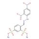 2,4-Disulfobenzaldehyde-2′,4′-dinitrophenylhydrazone Disodium Salt (CAS 161617-43-2) - chemical structure image