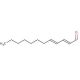 2,4-Dodecadienal (CAS 21662-16-8) - chemical structure image