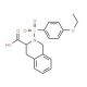 2-(4-Ethoxy-benzenesulfonyl)-1,2,3,4-tetrahydro-isoquinoline-3-carboxylic acid - chemical structure image
