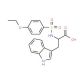 2-(4-Ethoxy-benzenesulfonylamino)-3-(1H-indol-3-yl)-propionic acid - chemical structure image
