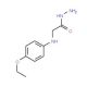 2-(4-Ethoxyanilino)acetohydrazide (CAS 100133-39-9) - chemical structure image