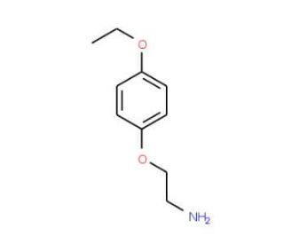 2-(4-ethoxyphenoxy)ethanamine (CAS 851814-12-5) - chemical structure image