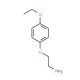 2-(4-ethoxyphenoxy)ethanamine (CAS 851814-12-5) - chemical structure image