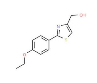[2-(4-ethoxyphenyl)-1,3-thiazol-4-yl]methanol - chemical structure image