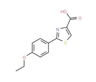 2-(4-ethoxyphenyl)-1,3-thiazole-4-carboxylic acid - chemical structure image