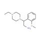 2-(4-Ethyl-piperazin-1-yl)-2-(2-methoxy-phenyl)-ethylamine - chemical structure image