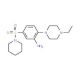 2-(4-Ethyl-piperazin-1-yl)-5-(piperidine-1-sulfonyl)-phenylamine - chemical structure image