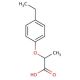 2-(4-ethylphenoxy)propanoic acid (CAS 99761-31-6) - chemical structure image