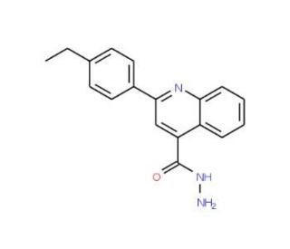 2-(4-Ethylphenyl)quinoline-4-carbohydrazide - chemical structure image