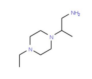 2-(4-ethylpiperazin-1-yl)propan-1-amine - chemical structure image