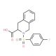2-(4-Fluoro-benzenesulfonyl)-1,2,3,4-tetrahydro-isoquinoline-3-carboxylic acid - chemical structure image
