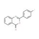 2-(4-Fluorophenyl)-4H-3,1-benzoxazin-4-one (CAS 18600-51-6) - chemical structure image