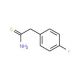 2-(4-fluorophenyl)ethanethioamide - chemical structure image