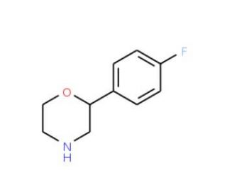 2-(4-fluorophenyl)morpholine - chemical structure image