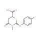 2-(4-Fluorophenylimino)-3-methyl-4-oxo-[1,3]thiazinane-6-carboxylic acid - chemical structure image