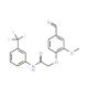 2-(4-Formyl-2-methoxy-phenoxy)-N-(3-trifluoromethyl-phenyl)-acetamide - chemical structure image
