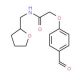 2-(4-Formyl-phenoxy)-N-(tetrahydro-furan-2-ylmethyl)-acetamide (CAS 680992-22-7) - chemical structure image