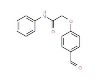 2-(4-formylphenoxy)-N-phenylacetamide - chemical structure image