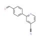 2-(4-Formylphenyl)isonicotinonitrile (CAS 253801-11-5) - chemical structure image