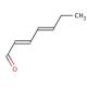 2,4-Heptadienal (CAS 4313-03-5) - chemical structure image