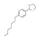 2-(4-Heptylphenyl)-1,3-thiazolane - chemical structure image
