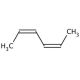 2,4-Hexadiene, mixture of isomers (CAS 592-46-1) - chemical structure image