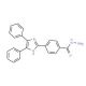 2-[4-(Hydrazinocarbonyl)phenyl]-4,5-diphenylimidazole (CAS 151589-38-7) - chemical structure image