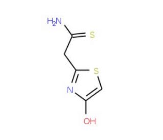 2-(4-Hydroxy-1,3-thiazol-2-yl)ethanethioamide - chemical structure image