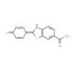 2-(4-Hydroxy-phenyl)-benzothiazole-6-carboxylic acid - chemical structure image