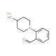 2-(4-Hydroxy-piperidin-1-yl)-benzaldehyde hydrochloride - chemical structure image