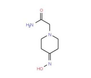 2-[4-(hydroxyimino)piperidin-1-yl]acetamide - chemical structure image