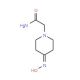 2-[4-(hydroxyimino)piperidin-1-yl]acetamide - chemical structure image