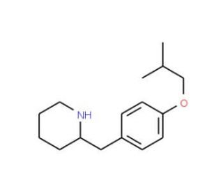 2-(4-Isobutoxy-benzyl)-piperidine (CAS 955315-24-9) - chemical structure image