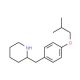 2-(4-Isobutoxy-benzyl)-piperidine (CAS 955315-24-9) - chemical structure image