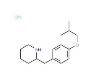 2-(4-Isobutoxy-benzyl)-piperidine hydrochloride (CAS 1170150-79-4) - chemical structure image