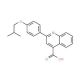 2-(4-Isobutoxyphenyl)quinoline-4-carboxylic acid - chemical structure image