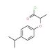 2-(4-isopropylphenoxy)propanoyl chloride - chemical structure image