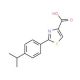 2-(4-isopropylphenyl)-1,3-thiazole-4-carboxylic acid (CAS 115311-26-7) - chemical structure image
