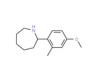 2-(4-Methoxy-2-methylphenyl)azepane - chemical structure image