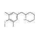 2-(4-Methoxy-3,5-dimethyl-benzyl)-piperidine (CAS 955315-30-7) - chemical structure image