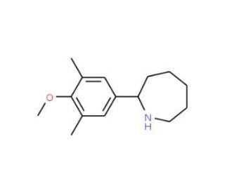 2-(4-Methoxy-3,5-dimethylphenyl)azepane - chemical structure image