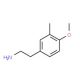 2-(4-Methoxy-3-methyl-phenyl)-ethylamine (CAS 18149-08-1) - chemical structure image